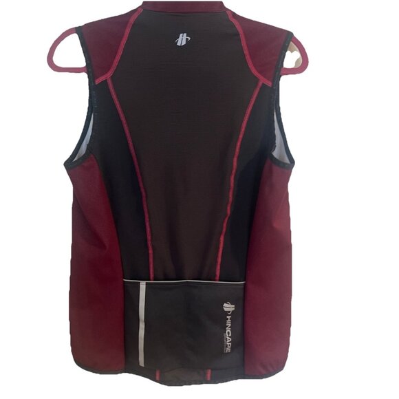 Hincapi Sportswear Women’s ENCOUNTER WINDSHELL MULBERRY Cycling VEST Sz L - Picture 3 of 9